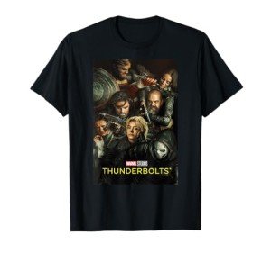 Thunderbolts Movie Poster Art T-Shirt - Marvel