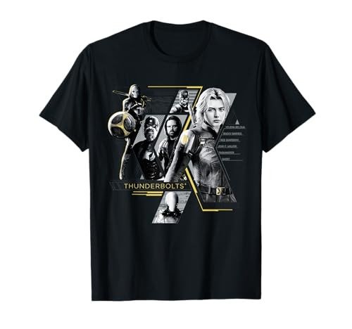 Thunderbolts Team Mission Roster T-Shirt - Marvel