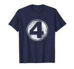 Fantastic Four Classic Distressed Logo T-Shirt