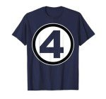 Fantastic Four Logo T-Shirt for Superhero Fans