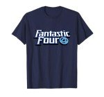 Fantastic Four Logo Tee for Superhero Fans