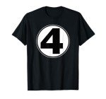 Fantastic Four Classic Logo T-Shirt - White