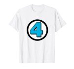Fantastic Four Vintage Team Logo T-Shirt
