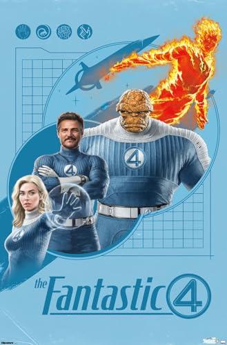 Marvel Fantastic Four First Family Wall Poster