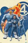 Marvel Fantastic Four Group Wall Poster, Unframed
