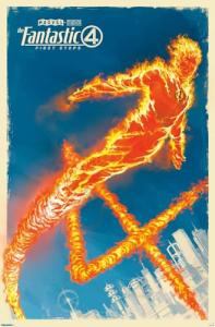 Marvel Fantastic Four Human Torch Wall Poster