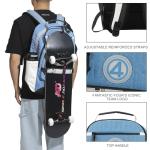 Fantastic Four Team Logo Blue Adult Backpack
