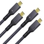 Maxonar Thunderbolt 4 Cable 2 Pack - 3.3FT