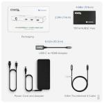 Thunderbolt 4 Hub with 60W Charging & Dual Displays