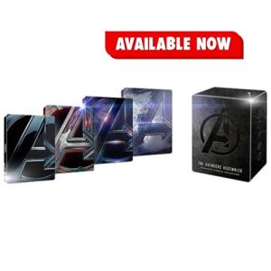 Avengers Complete 4-Movie Steelbook Box Set