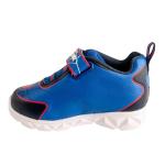 Marvel Spiderman Toddler Light-UP Sneaker Size 10 Royal Blue