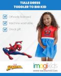 Spider-Man Little Girls Blue Tulle Dress Size 5