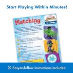 Marvel Matching Game by Wonder Forge | For Boys & Girls Age 3 to 5 | A Fun & Fast Disney Memory Game for Kids | Spider-Man, Captain America, Black Panther, Hulk, and more(Packaging may vary)
