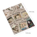 ABYstyle One Piece Anime Wanted Poster Jigsaw Puzzle 1000 Pcs Featuring Luffy, Zoro, Chopper & Sanji Ideal Gift for Anime and Puzzle Enthusiasts Family-Friendly Activity