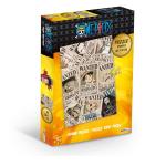 ABYstyle One Piece Anime Wanted Poster Jigsaw Puzzle 1000 Pcs Featuring Luffy, Zoro, Chopper & Sanji Ideal Gift for Anime and Puzzle Enthusiasts Family-Friendly Activity