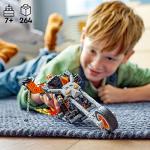 LEGO Marvel Ghost Rider Mech & Bike 76245, Buildable Motorbike Toy with Movable Action Figure, Super Hero Building Set, Gift for Kids, Boys and Girls 7 Plus Years Old