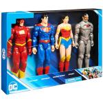 DC Comics 12-inch Action Figure 4-Pack with Superman, The Flash, Wonder Woman and Cyborg