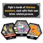 HEROES OF BARCADIA Board Game: A Dungeon Exploration Drinking Games | NEW 1st EDITION! | The First Ever Liquid Life Battle Damage System Board Games for Adults | DnD Gameplay with DnD Dice and Drinks!