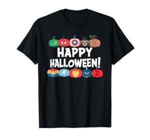 Marvel Super Heroes Halloween Pumpkins T-Shirt