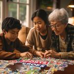 White Mountain Sports Heroes - 1000 Piece Jigsaw Puzzle