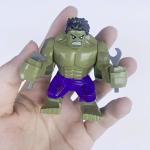 Large Action Figure Set - 2pcs | Compatible with Major Building Block Brands | Great Gift for Kids (HuIk vs. Than)