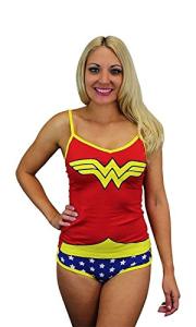 Wonder Woman Glow In The Dark Cami Set