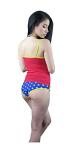 Wonder Woman Glow In The Dark Cami Set