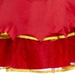 WARNER BROS Justice League Supergirl Little Girls Costume Dress Leggings Cape and Headband 4 Piece Set 7-8