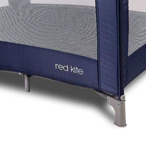 Red Kite Baby Sleeptight Travel Cot - Blueberry