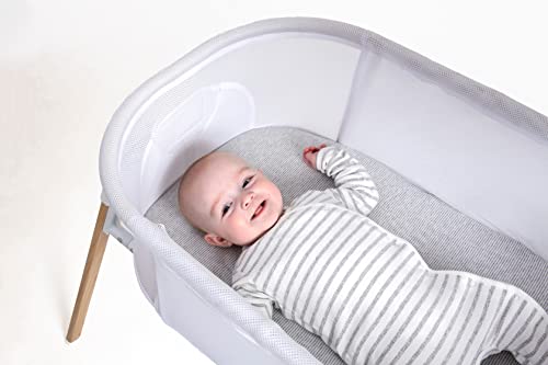 Nested Glide N Go portable bedside crib cot