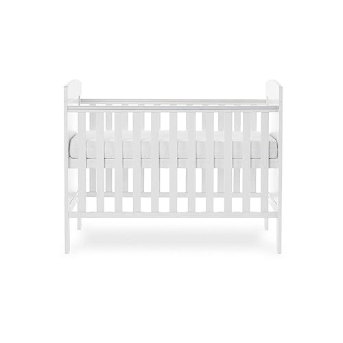 White Obaby Grace Mini Cot Bed