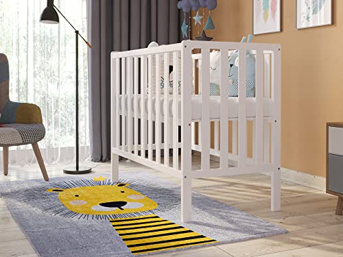 Space Saving Cot with Deluxe Quilted Mattress