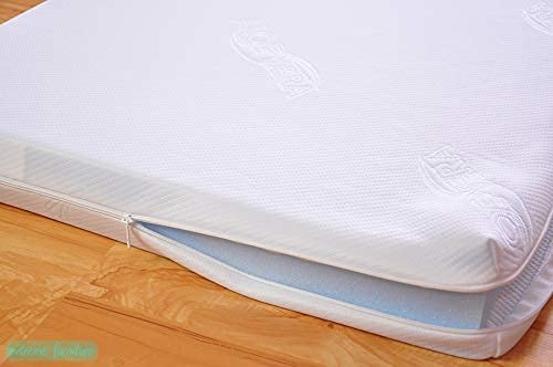 White Wood Baby Cot Bed Converts to Junior Bed
