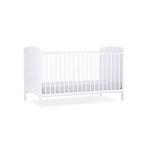 Juliet Wooden Convertible Baby Cot Bed - White