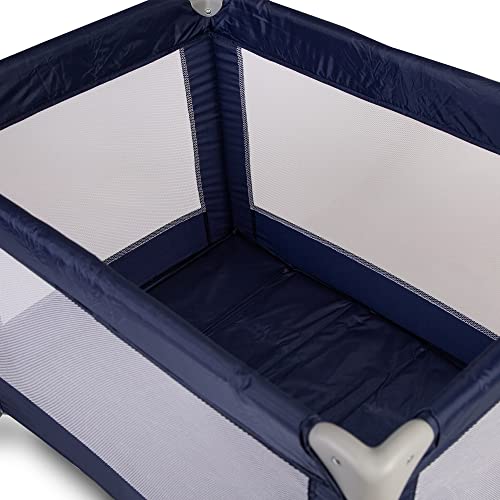 Red Kite Baby Sleeptight Travel Cot - Blueberry