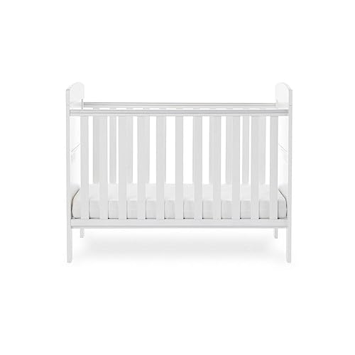 White Obaby Grace Mini Cot Bed