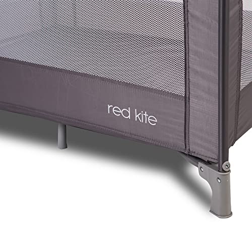 Red Kite Sleeptight Portable Cot - Grey