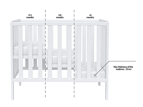 Space Saving Cot with Deluxe Quilted Mattress