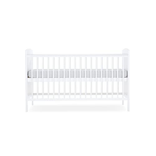 Juliet Wooden Convertible Baby Cot Bed - White
