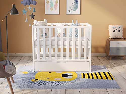 Space Saving Cot with Drawer and FREE Mattress