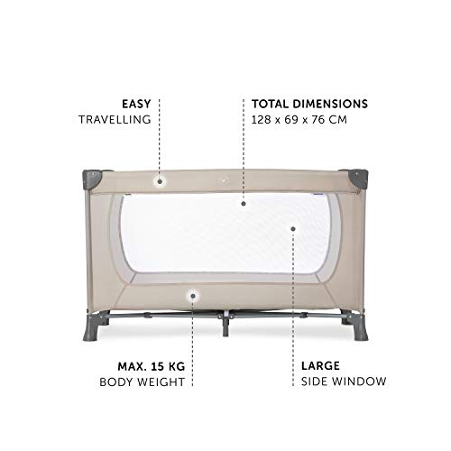 Hauck Dream N Play Travel Cot - Beige