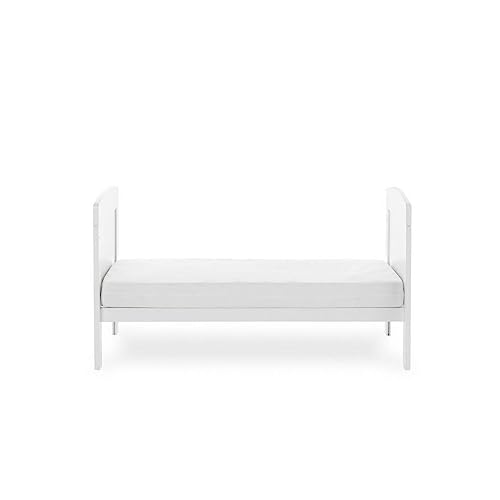 White Obaby Grace Mini Cot Bed