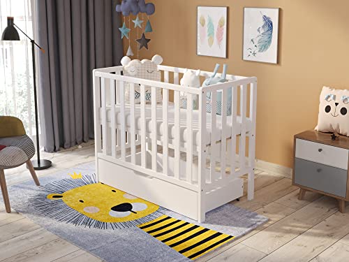 Space Saving Cot with Drawer and FREE Mattress