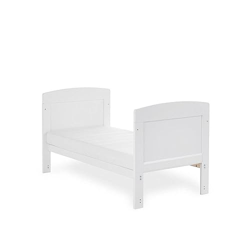 White Obaby Grace Mini Cot Bed