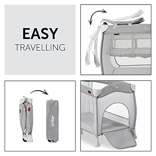 Hauck Sleep N Play Center Travel Cot, Stars