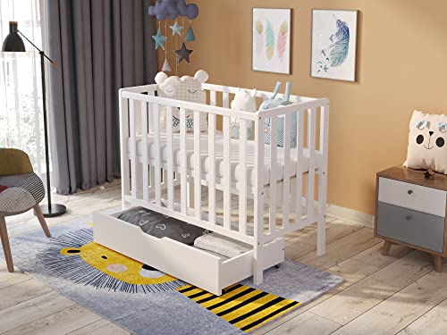 Space Saving Cot with Drawer and FREE Mattress