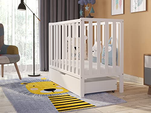 Space Saving Cot with Drawer and FREE Mattress