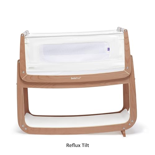 SnuzPod 4 Bedside Crib - Rocking Portable Baby Cot