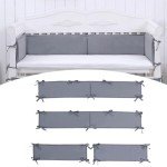 breathable mesh crib bumper for baby cot