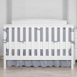 breathable mesh crib bumper for baby cot